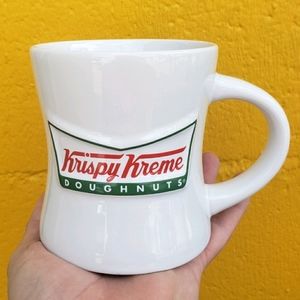 Krispy Kreme Doughnuts Bowtie Coffee Mug Cup
